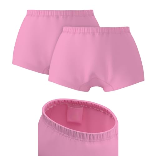 Treasure Trace (2-pk) Kids Air Tag Holder – Tracking Underwear Hidden Pocket - Alt to Kids Tracking Watch & Toddler Tracking (TTUG001, US, Age, 5 Years, 6 Years) Pink