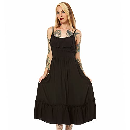 Sourpuss Women's Stevie Dresses (Black, Large)