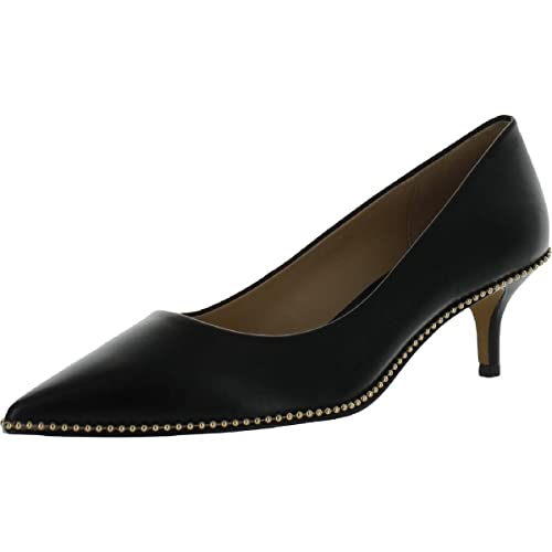 COACH Jackie Pump Black Leather 7.5 B (M)