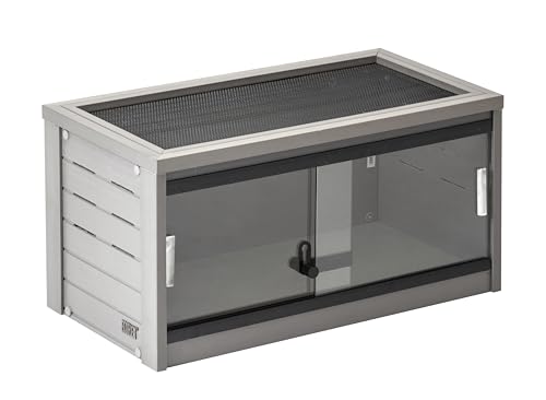 New Age Pet ECOFLEX 24' Small Mojave Reptile Habitat Enclosure Lounge in Grey