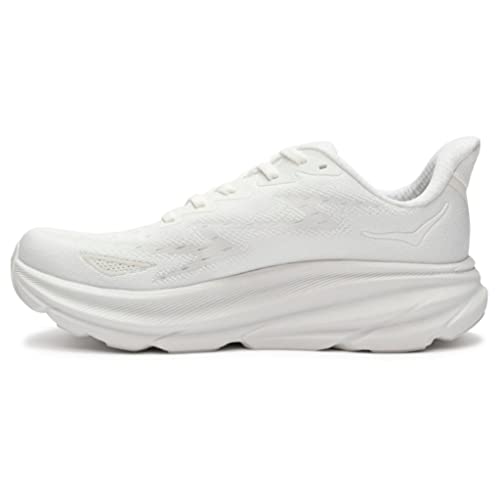 HOKA ONE ONE Women's Low-top Sneakers, 10 US (White/White, US Footwear Size System, Adult, Women, Numeric, Medium, 8)