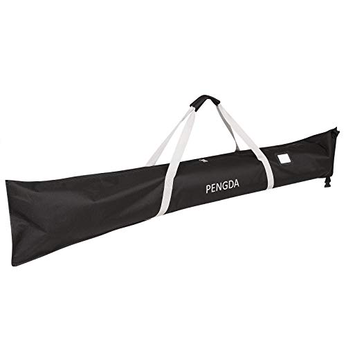 PENGDA Ski Bag Adult (Unisex) Eco Alpine 600D Polyester Water-Resistant Adjustable Length Ski Bag for Ski, Travel, 185CM