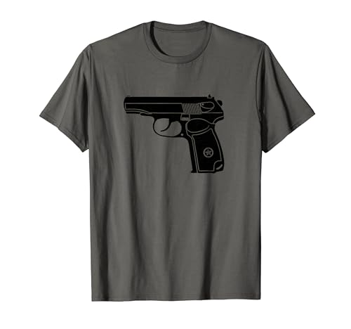 Makarov SOVI8 Vintage Propaganda Gun. T-Shirt