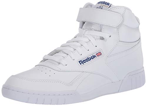 Reebok Men's Ex-O-Fit Hi Sneaker, White, 9.5 Medium US