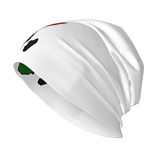 Jomiwink Unisex Beanie Cap Ankh African Colored Africa Skull Knit Hat Cap Winter Summer Warm Ski Hats Snapback Colorful