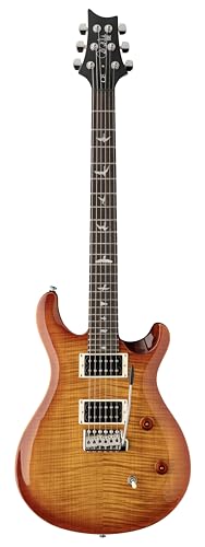 PRS Guitars 6 String SE CE 24 Electric Guitar, Vintage Sunburst with Gigbag, Right, (112888::VS:)