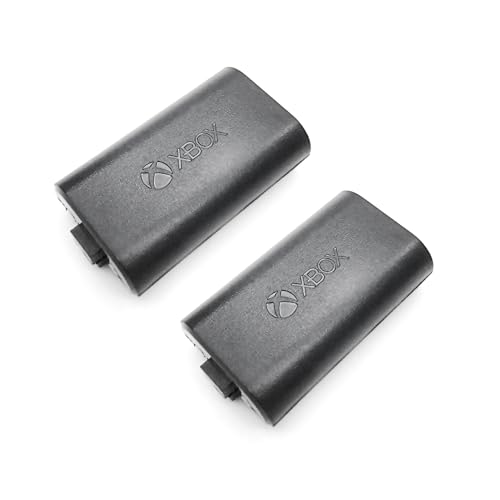 New for XboxOne Controller Rechargeable Battery Pack 2 Replacement, Compatible with for Xbox One Original S/X, Elite 1/2, Series S/X Wireless Controllers, 1400mAh Internal Li-ion Batteries