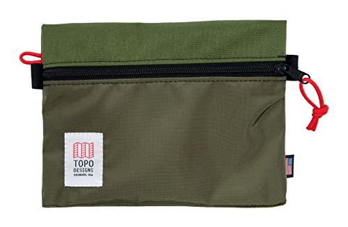 Topo Designs Accessory Bags - Olive/Olive Medium