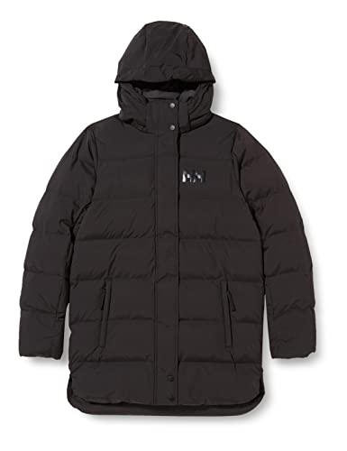 Helly Hansen Kids' Big Juniors Luca Insulated Winter Puffy Parka Jacket, 990 Black, Size 8