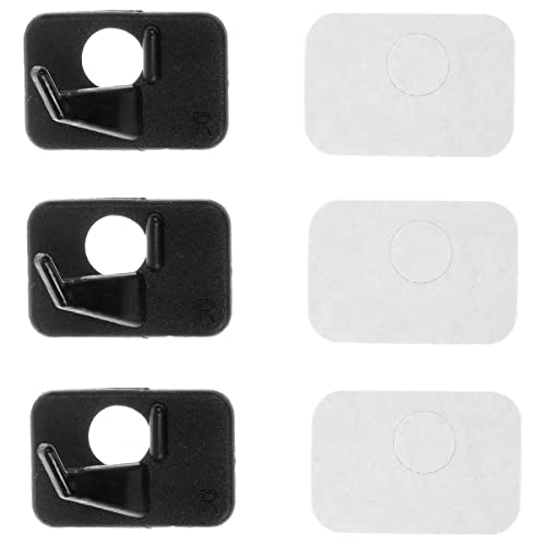 Arrow Rest for Compound Bows - 3Pcs Plastic Bow and Arrow Rests Recurve Bow Rest for Hunting, Bowfishing Arrow Rest - Black Archery Rest for Right Hand Target Arrow Rest Bow Shooting Accessories.