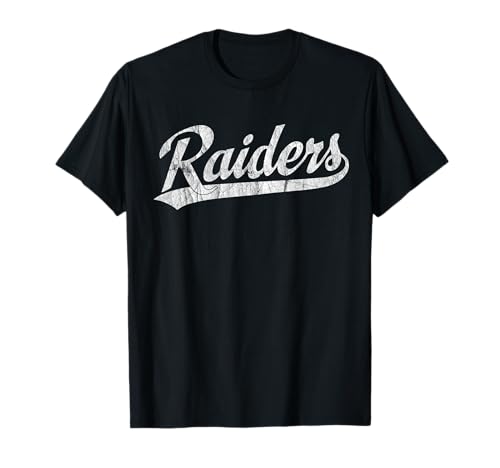 Raiders Vintage Sports Name Design Gifts Men Women Kids T-Shirt