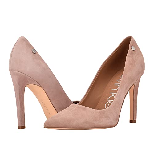 Calvin Klein Brady Autumn Rose Suede 8 M