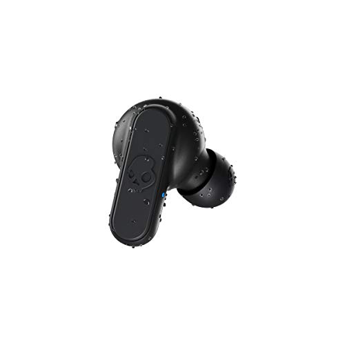 Skullcandy Dime In-Ear Wireless Earbuds, 12 Hr Battery, Microphone, Works with iPhone Android and Bluetooth Devices - True Black