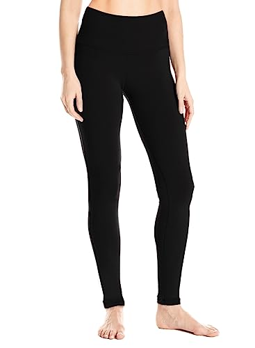 Yogipace Tall Women's Long Inseam High Waisted Barre Leggings Extra Long Yoga Leggings,31',Black,Size M