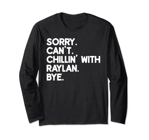RAYLAN First Name Funny Personalized Named Friend Of Long Sleeve T-Shirt