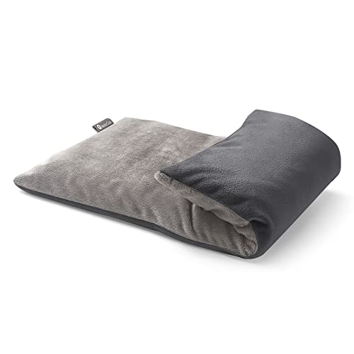 RelaxCoo Heating pad Microwavable with Washable Cover 6 * 12' Microwave Moist Heat Pad for Neck Shoulder, Cramps, Back Pain Relief, Warm Compress Rice Bean Bag Hot Pack for Muscles, Joints, Lavender