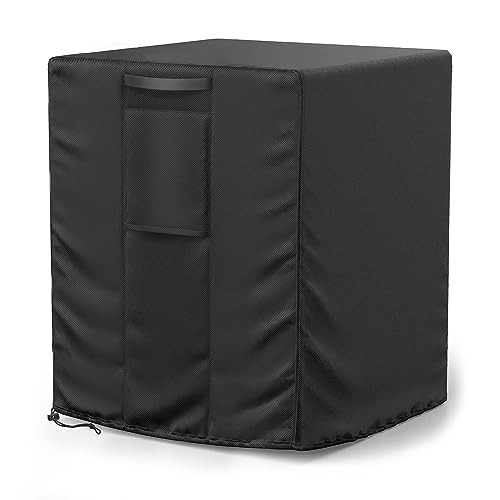 Mrrihand Central Air Conditioner Cover for Outside Units Waterproof Heavy Duty Large AC Cover for Winter (36'X36'X39')