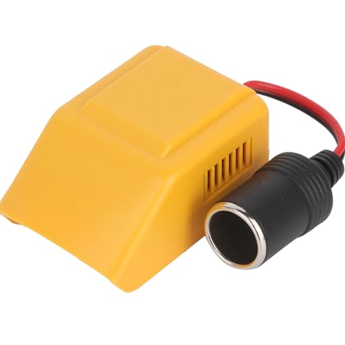 TONSIM Battery Voltage Reducer Converter for Dewalt 20V Lithium Battery to 12V 12A, Battery Step-Down Adapter Equipped with Cigarette Lighter Interface for Car Appliances