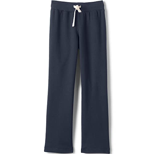 Lands' End Uniform Girls Sweatpant Classic Navy Kids Small