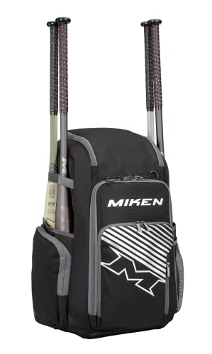 Miken BAT Bags Deluxe Backpack - Black
