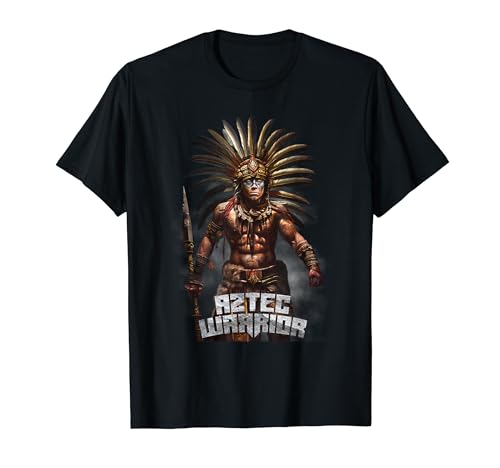 Aztec Warrior Mexico Indigenous Mexican Native Maya Inca T-Shirt