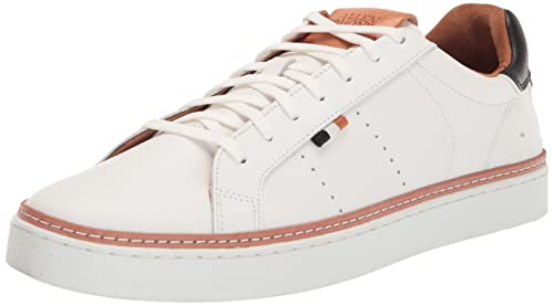 Allen Edmonds Men's Alpha Lace-Up Sneaker White 11 D