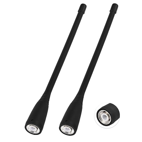 Superbat RTK Radio Antenna 400-470MHz UHF Antenna TNC Male Two Way Antenna (2-Pack) for Trimble Leica Sokkia RTK, Radio Transceiver, Scanner, Walkie Talkie etc.