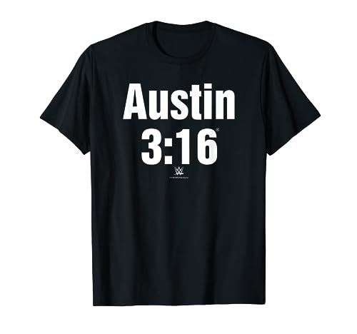 WWE Stone Cold Steve Austin 3:16 Logo T-Shirt