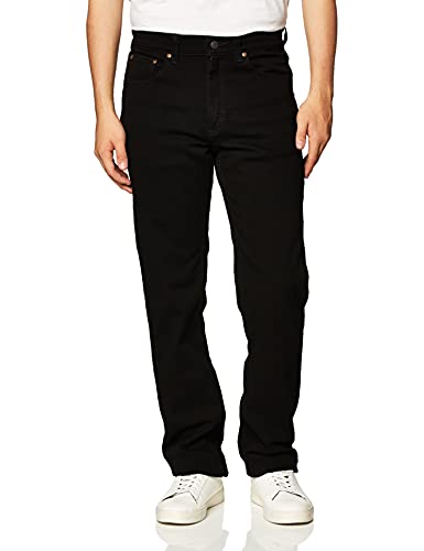 Lee mens Premium Select Regular-fit Straight-leg jeans, Double Black, 34W x 30L US