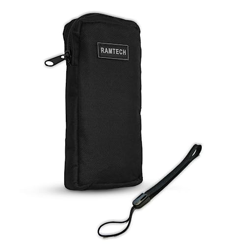 Ramtech Soft Travel Universal Carrying Case for GPS with Bonus Wrist Strap, Compatible with Magellan eXplorist 510 610 710 Handheld GPS, NCGM