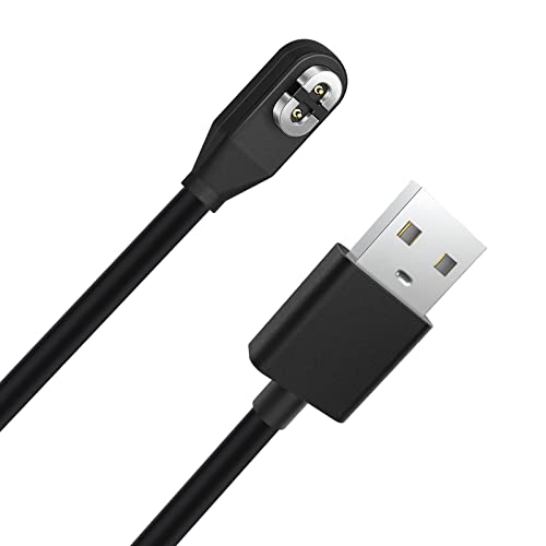 Toxaoii Magnetic Charging Cable Cord Compatible with AfterShokz Aeropex AS800, OpenCommASC100SG, OpenRun Mini, OpenComm, OpenRun Pro, USB Charging Cable for Bone Conduction Headphones (3.3FT)