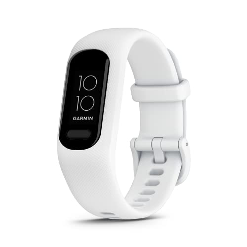 Garmin vívosmart 5, Fitness Tracker, Long-Lasting Battery, Simple Design, White