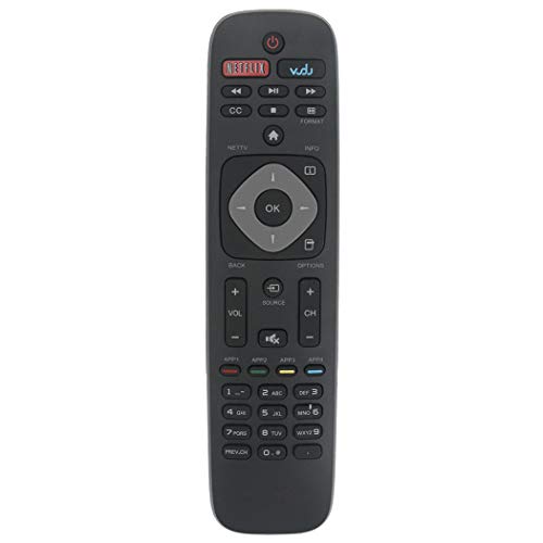 ECONTROLLY New Remote Control for Philips Smart TV 43PFL4909 49PFL4609 49PFL4909 40PFL4609 40PFL4909 32PFL4609 32PFL4909 43PFL4609 50PFL4909 55PFL4609 55PFL4909 58PFL4609 58PFL4909 65PFL4909