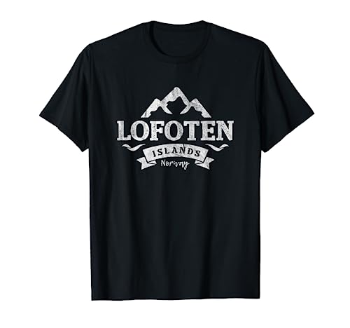 Vintage Lofoten Islands Norway Shirt