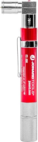 Jonard Tools PT-100 Coax Cable Wire Tracer Pocket Continuity Tester & Toner with Audible Beep and LED, Red