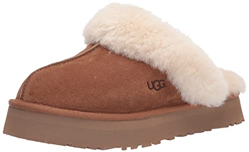 UGG Women's Disquette Slipper, Chestnut, 6