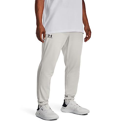 Under Armour Men's Sportstyle Tricot Joggers, (114) White Clay / /, Large