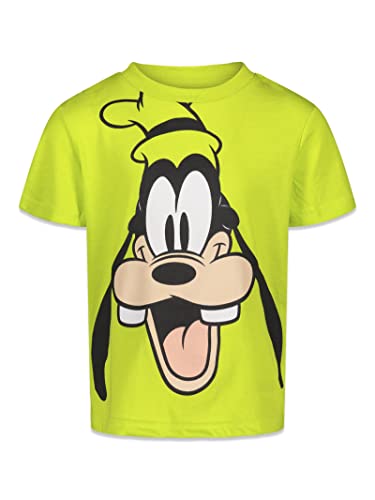 Disney Mickey Mouse Goofy Toddler Boys Graphic T-Shirt Green Goofy 3T
