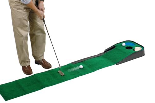 JEF World Of Golf Hazard Deluxe Putting Mat(Green)