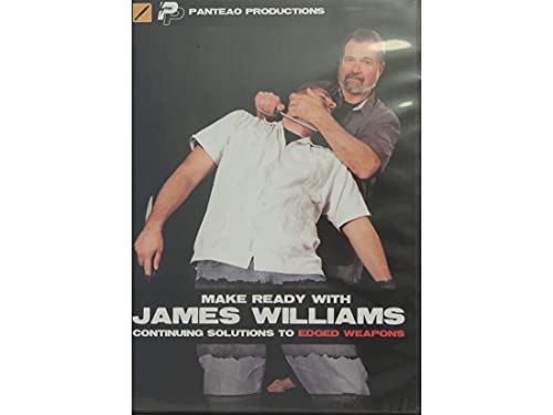 Panteao Productions: Make Ready with James Williams Continuing Solutions to Edged Weapons - PMR041 - Bugei Trading Company - Fighting Knife - Samurai - Tanto - Knife Training - DVD , grey