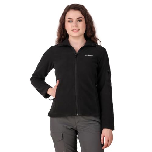 Columbia Women's Fast Trek II Jacket, Black, Medium