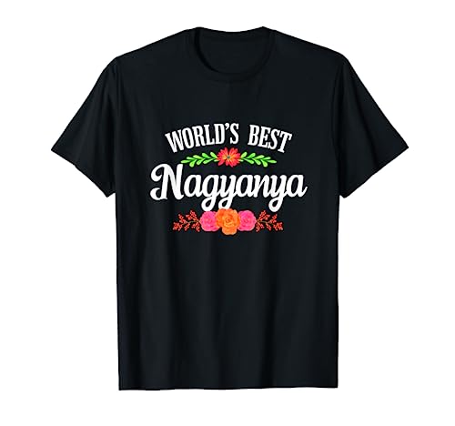 Hungarian Grandma T Shirt - World's Best Nagyanya Shirt