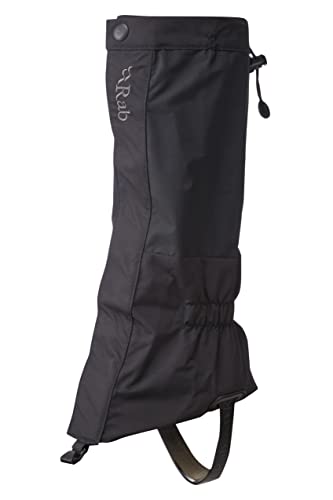 RAB Women's Trek Waterproof Gaiter for Hiking and Moutaineering - Black - Medium