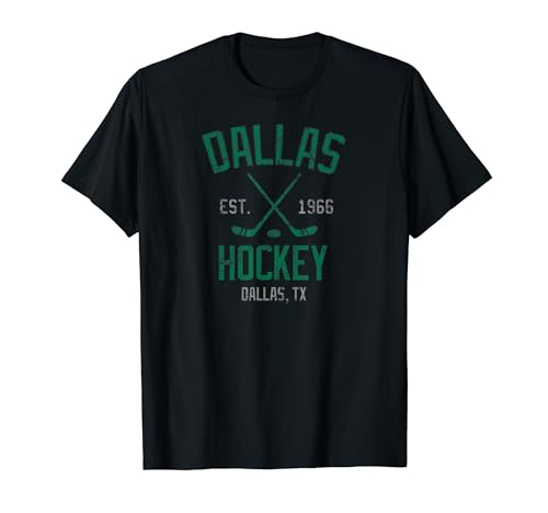 Vintage Dallas Hockey Retro Founded Classic T-Shirt