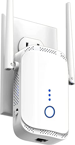 Fastest WiFi Extender/Booster | Latest release Up to 74% Faster | Broader Coverage Than Ever WiFi Extenders Signal Booster for Home | Internet Booster WiFi Repeater, w/Ethernet Port, Made for USA