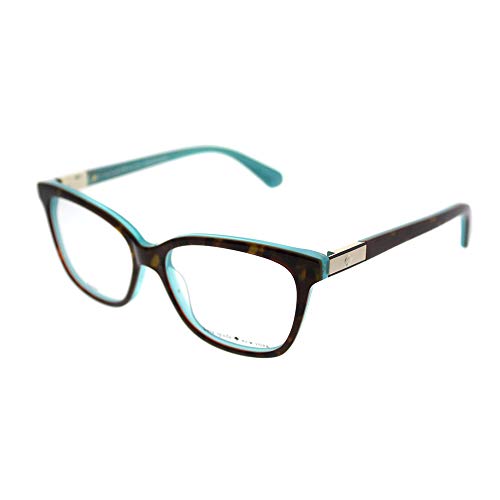 Kate Spade New York KATE SPADE Eyeglasses JORJA 0FZL Havana Turquoise, 53-15-140