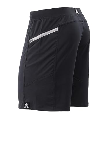Anthem Athletics Hyperflex 9 Inch Men's Workout Shorts - Zipper Pocket Short for Running, Athletic & Gym Training - Black Onyx G2 - Large