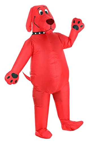 Inflatable Clifford the Big Red Dog Adult Costume Standard