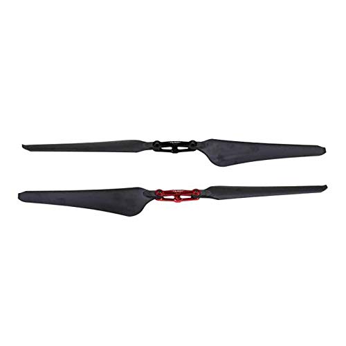 ALPGEN Camera Drone Hexacopter Accessories DIY Quadcopter Part Tarot 1655 Plastic Folding Propeller with Adapter 16 Inch Cw CCW Blade Replacement Propeller