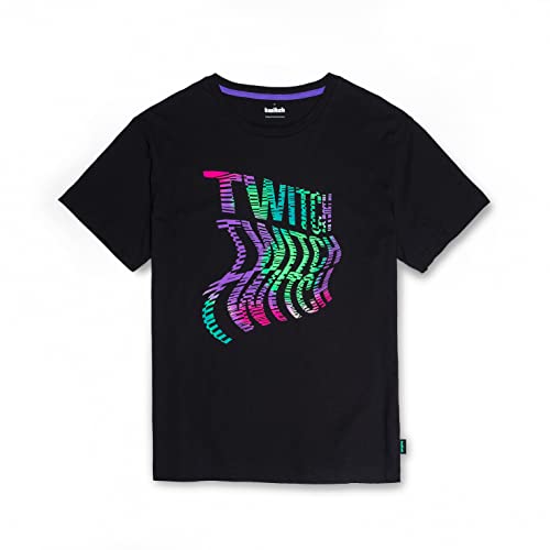 Twitch Graphic T-Shirt - Crypto Wave Large